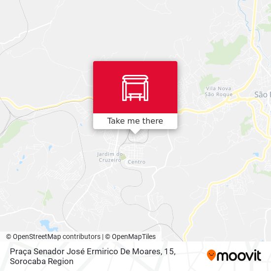 Mapa Praça Senador José Ermirico De Moares, 15