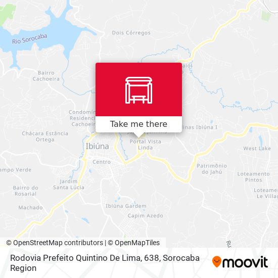 Rodovia Prefeito Quintino De Lima, 638 map