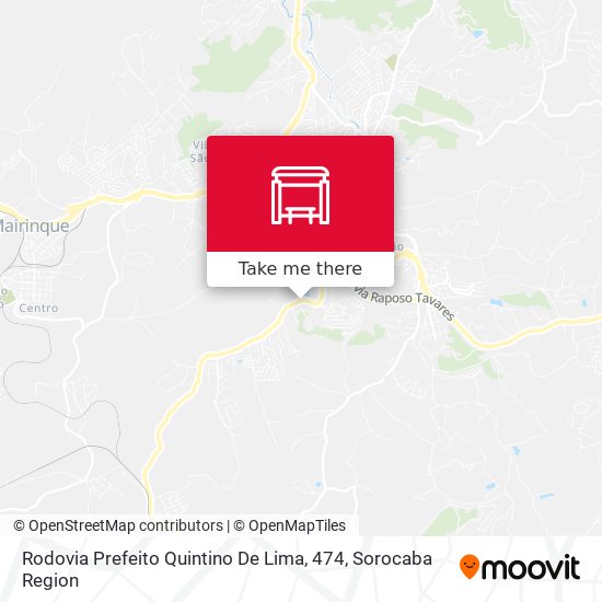 Rodovia Prefeito Quintino De Lima, 474 map