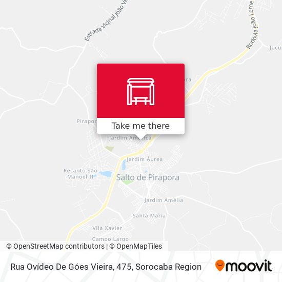 Rua Ovídeo De Góes Vieira, 475 map