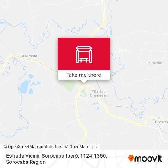 Estrada Vicinal Sorocaba-Iperó, 1124-1350 map
