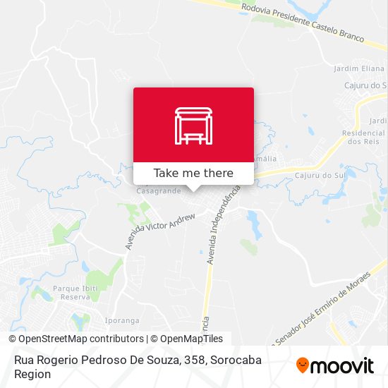 Mapa Rua Rogerio Pedroso De Souza, 358