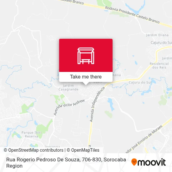 Rua Rogerio Pedroso De Souza, 706-830 map