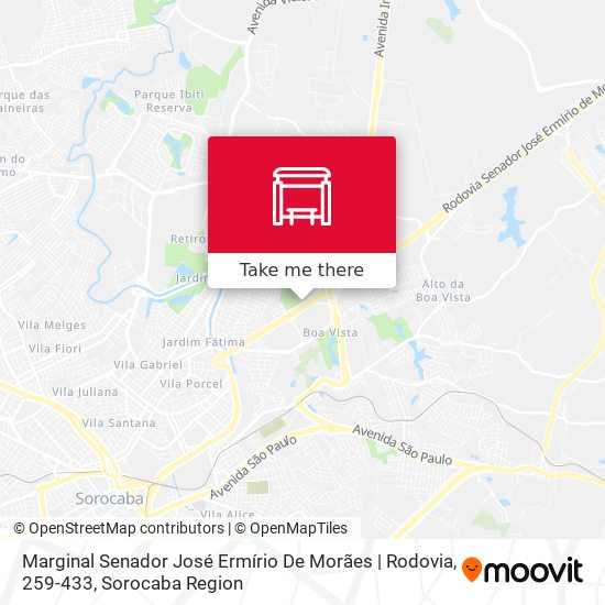 Marginal Senador José Ermírio De Morães | Rodovia, 259-433 map