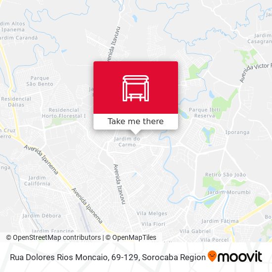 Rua Dolores Rios Moncaio, 69-129 map