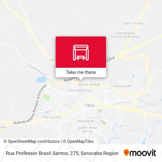 Rua Professor Brasil Santos, 275 map