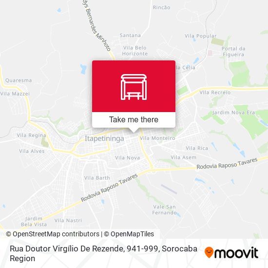 Rua Doutor Virgílio De Rezende, 941-999 map