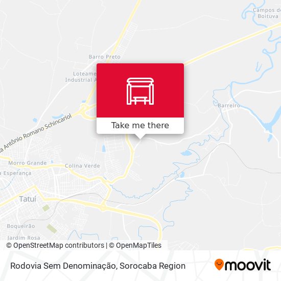 Rodovia Sem Denominação map