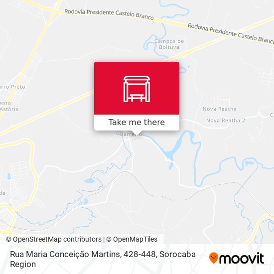 Mapa Rua Maria Conceição Martins, 428-448