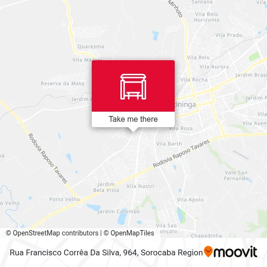 Rua Francisco Corrêa Da Silva, 964 map