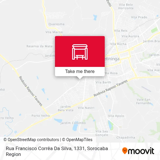 Rua Francisco Corrêa Da Silva, 1331 map