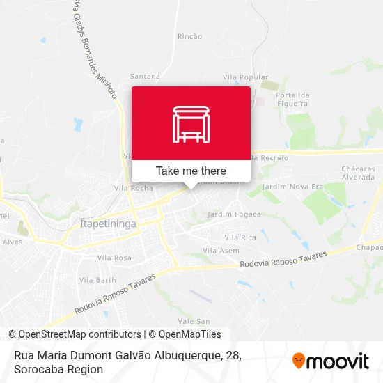 Rua Maria Dumont Galvão Albuquerque, 28 map