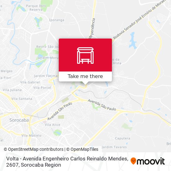 Volta - Avenida Engenheiro Carlos Reinaldo Mendes, 2607 map