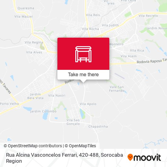 Rua Alcina Vasconcelos Ferrari, 420-488 map