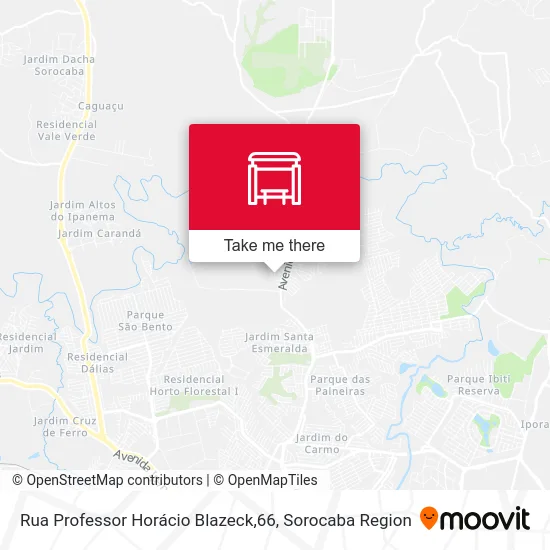 Rua Professor Horácio Blazeck,66 map