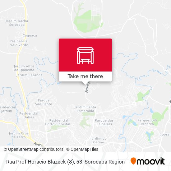Rua Prof Horácio Blazeck (8), 53 map