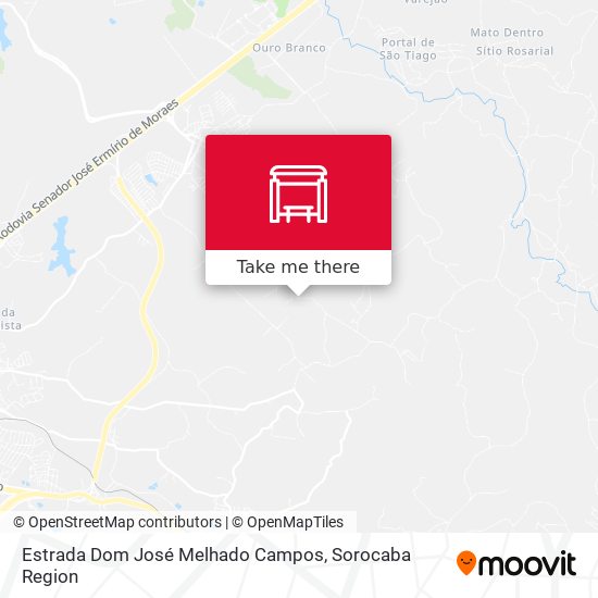 Estrada Dom José Melhado Campos map