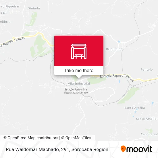Rua Waldemar Machado, 291 map