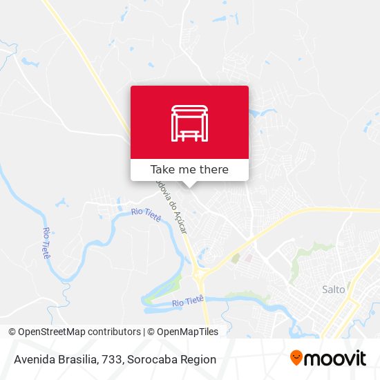 Avenida Brasilia, 733 map