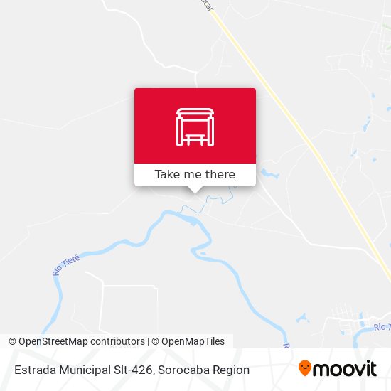 Estrada Municipal Slt-426 map