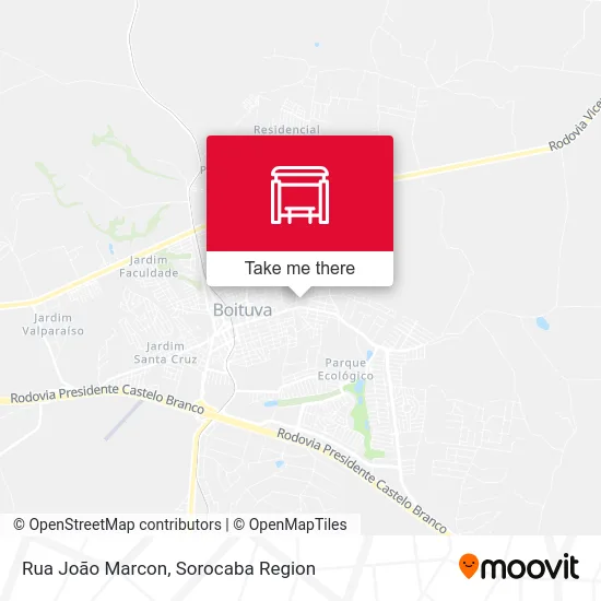 Rua João Marcon map