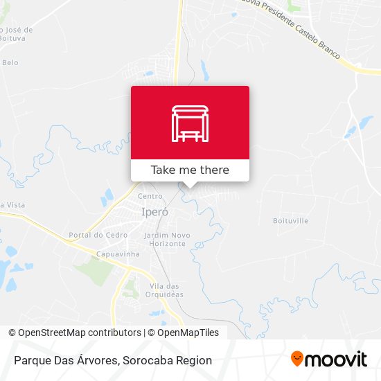Parque Das Árvores map