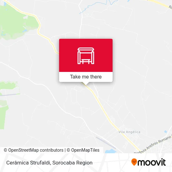 Cerâmica Strufaldi map
