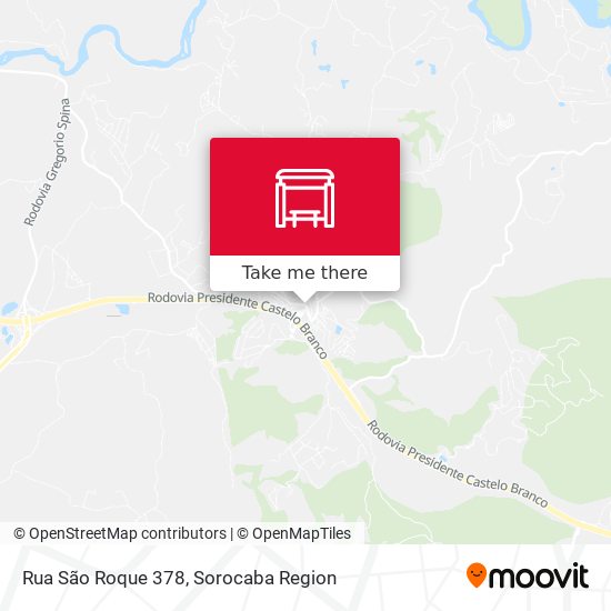 Rua São Roque 378 map