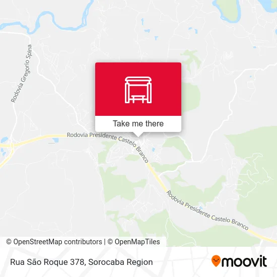 Rua São Roque 378 map