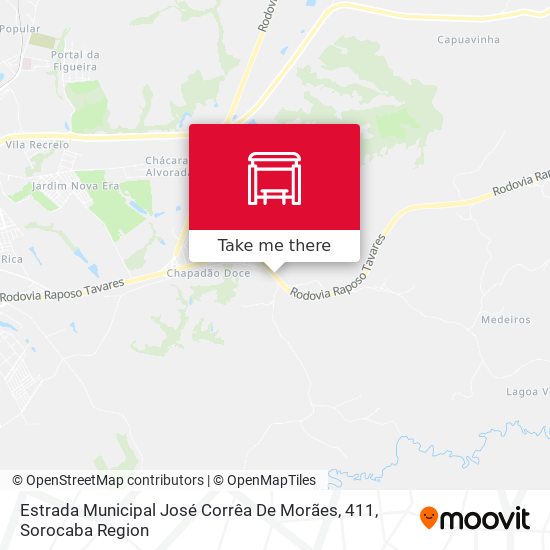 Estrada Municipal José Corrêa De Morães, 411 map