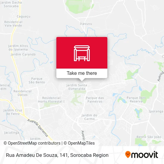 Rua Amadeu De Souza, 141 map
