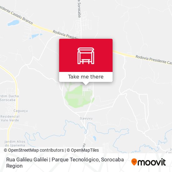 Rua Galileu Galilei | Parque Tecnológico map