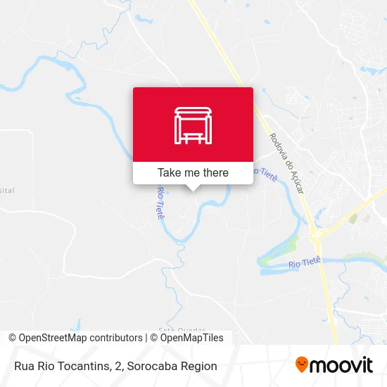 Rua Rio Tocantins, 2 map