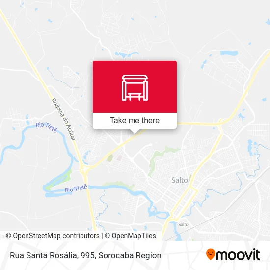 Rua Santa Rosália, 995 map