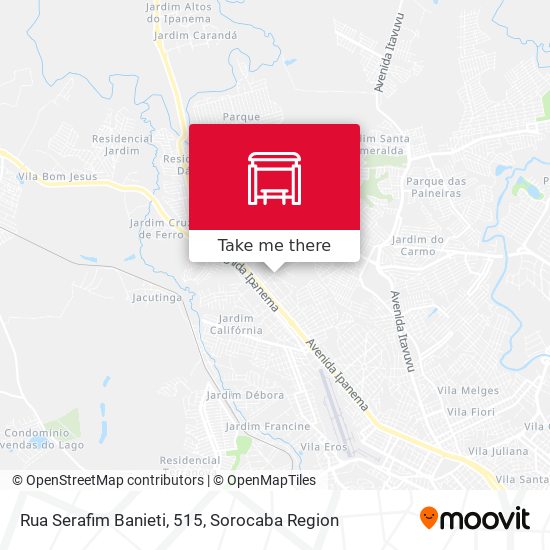 Rua Serafim Banieti, 515 map