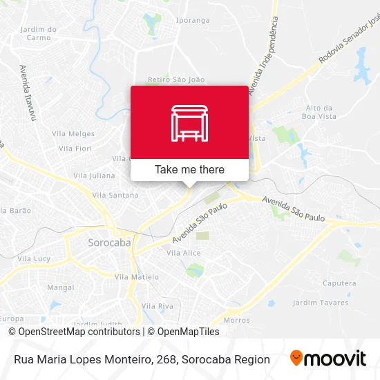 Rua Maria Lopes Monteiro, 268 map