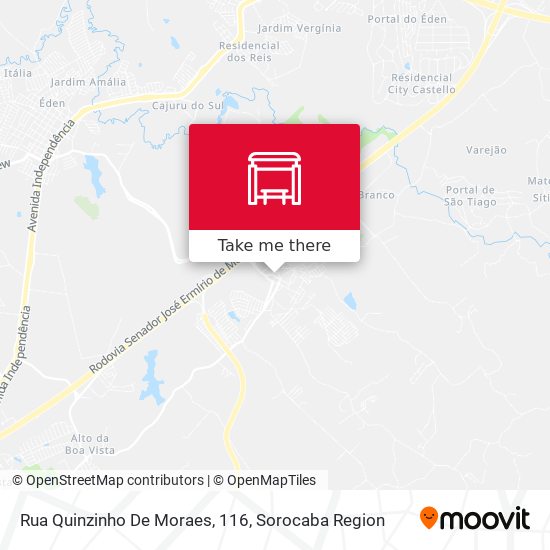 Rua Quinzinho De Moraes, 116 map