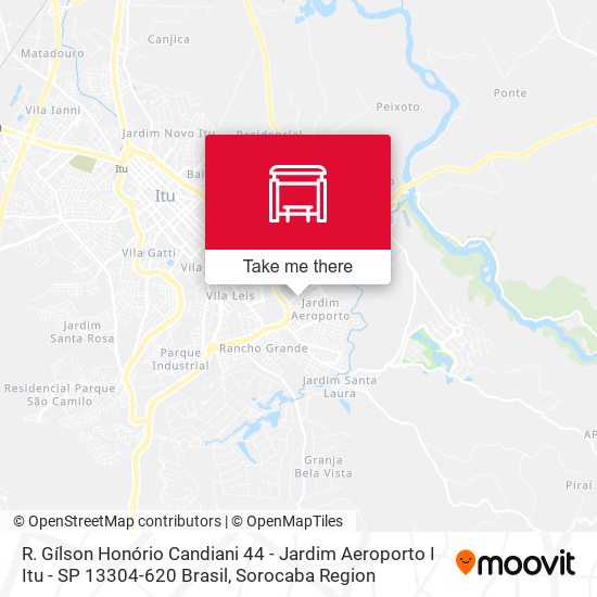 R. Gílson Honório Candiani 44 - Jardim Aeroporto I Itu - SP 13304-620 Brasil map