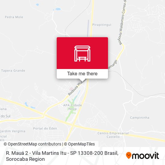 R. Mauá 2 - Vila Martins Itu - SP 13308-200 Brasil map