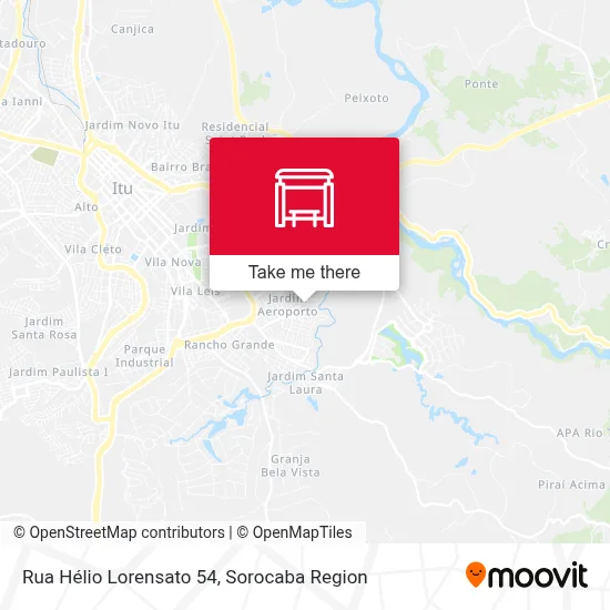 Rua Hélio Lorensato 54 map