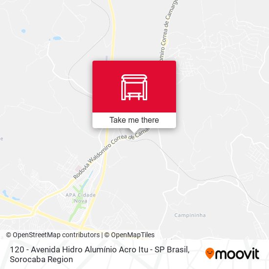 120 - Avenida Hidro Alumínio Acro Itu - SP Brasil map