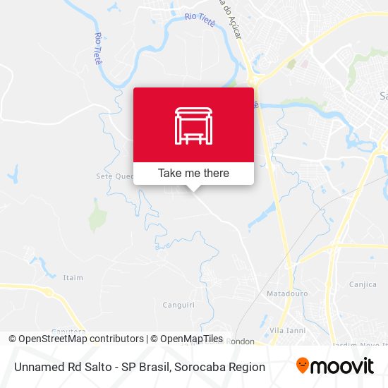 Unnamed Rd Salto - SP Brasil map