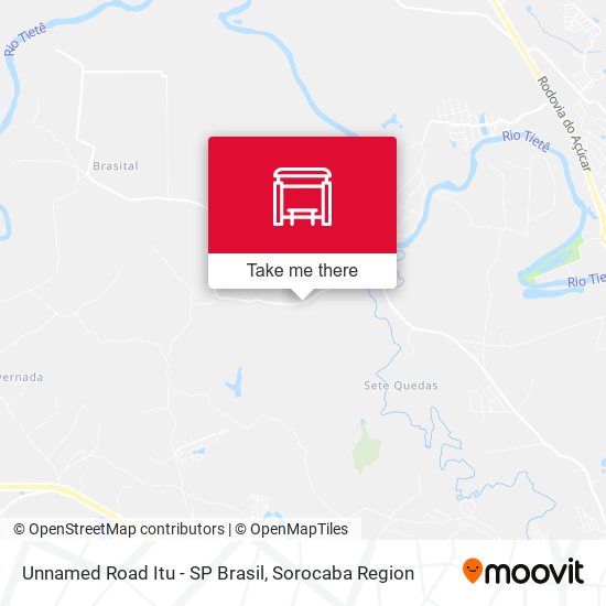 Unnamed Road Itu - SP Brasil map