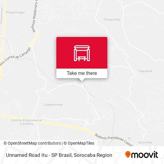 Unnamed Road Itu - SP Brasil map