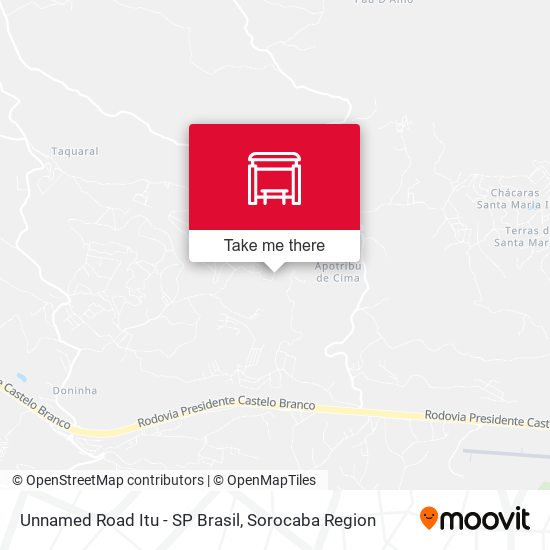 Unnamed Road Itu - SP Brasil map