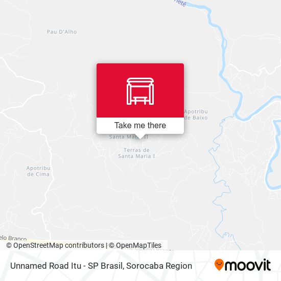 Mapa Unnamed Road Itu - SP Brasil