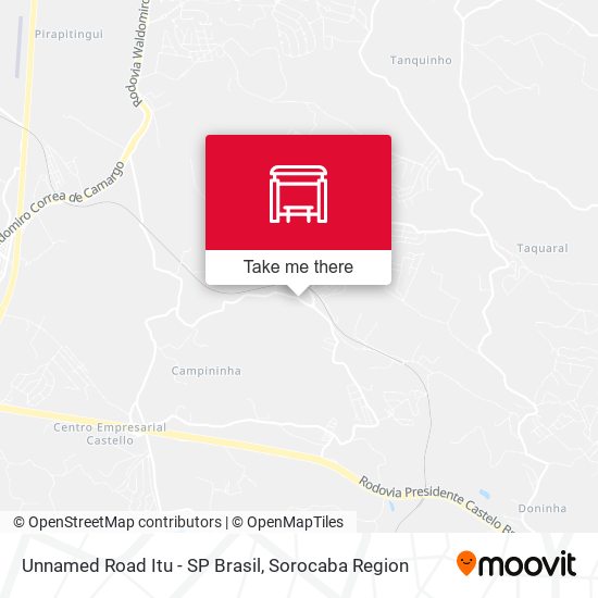 Unnamed Road Itu - SP Brasil map