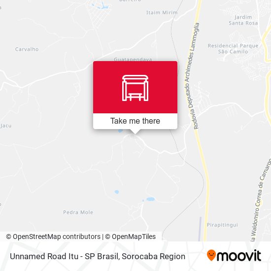 Unnamed Road Itu - SP Brasil map