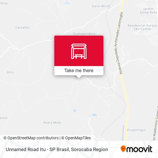 Unnamed Road Itu - SP Brasil map