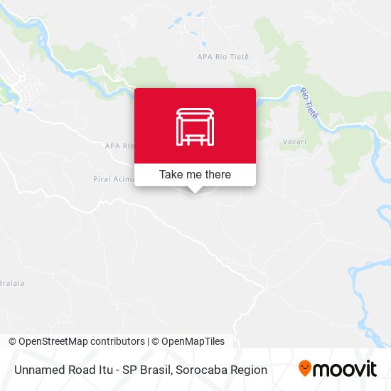 Unnamed Road Itu - SP Brasil map